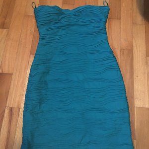 Turquoise Mini Dress